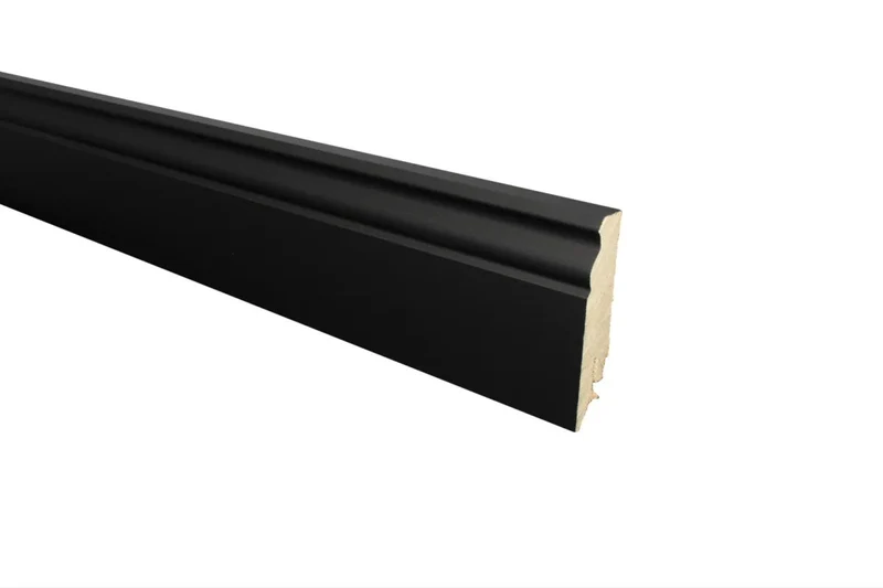 Repac Hamburger Profil schwarz 80mm Sockelleiste