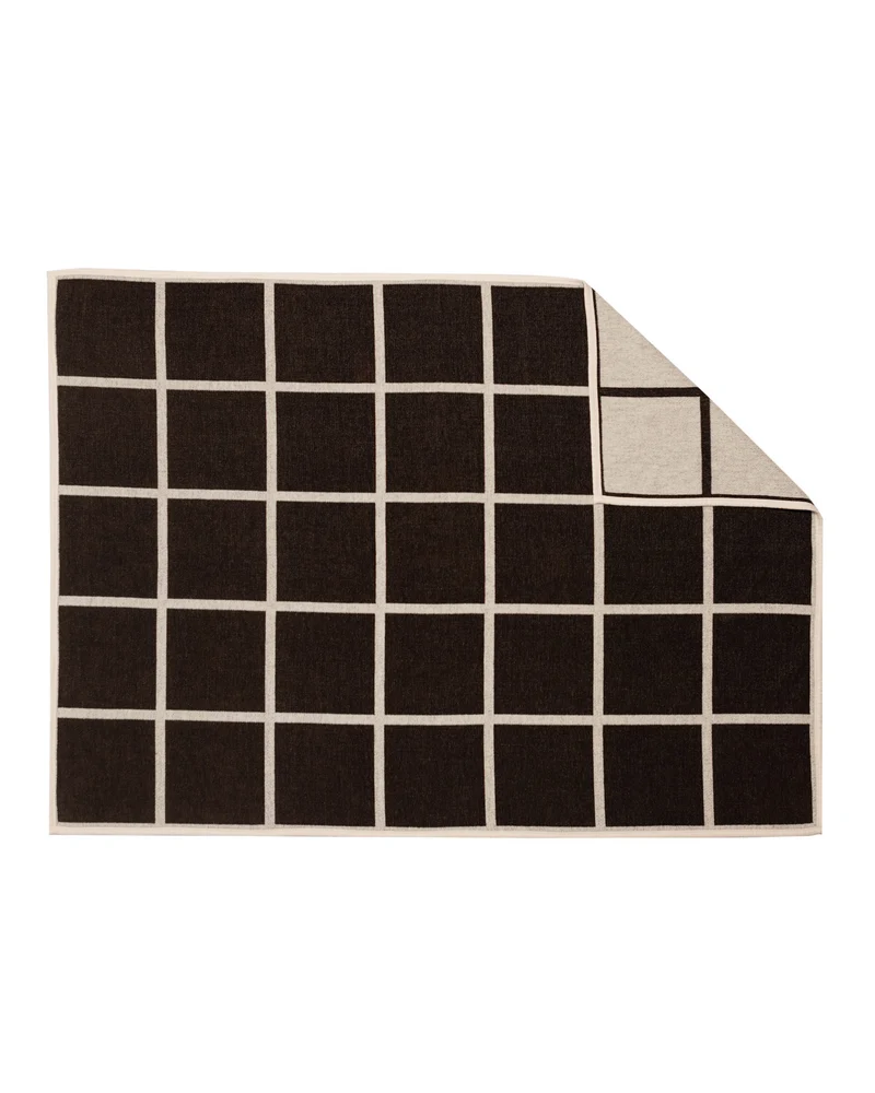 CRISS Dark Brown - Blanket
