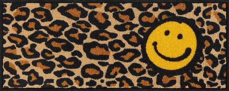 Fußmatte Smile leo-yellow 030x075