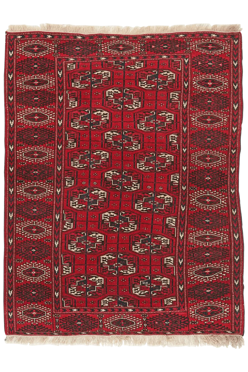 Buchara · Handgeknüpft – Rot, 157x120 cm
