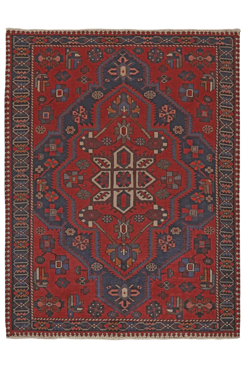 Bakhtiar · Handgeknüpft – Rot, 207x159 cm