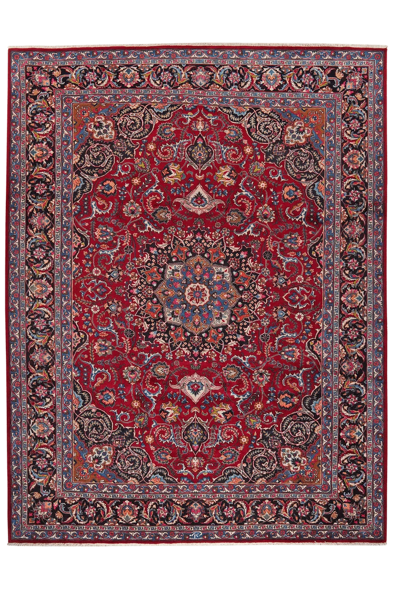Mashad · Handgeknüpft – Rot, 332x258 cm