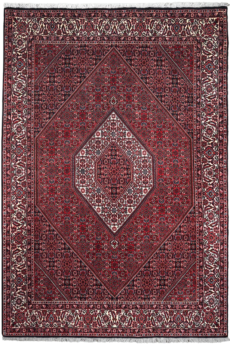Bidjar Zandjan · Handgeknüpft – Rot, 252x167 cm