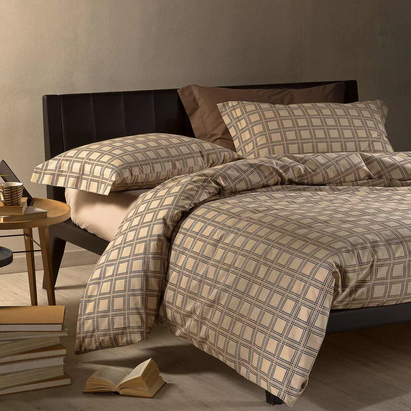 Completo Copripiumino galles Tartan Club in Cotone