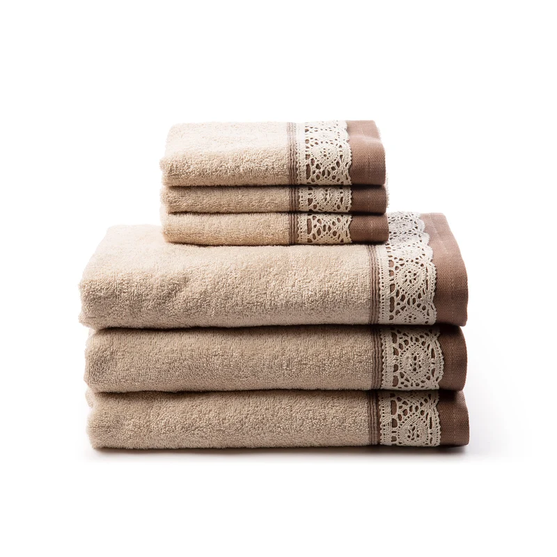 Set asciugamani in spugna sofy in Cotone 440 gr/mq