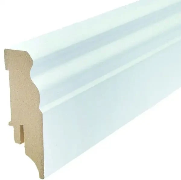 Sockelleiste Hamburger Profil weiss 60x19x2500 mm