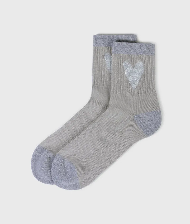 10DAYS AMSTERDAM Socks Heart Stone
