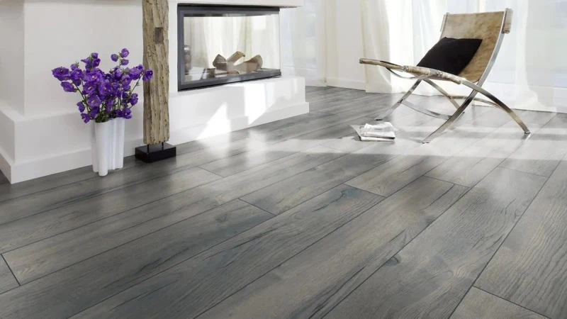 Laminat Kronotex Exquisit Pettersson Eiche grau Landhausdiele