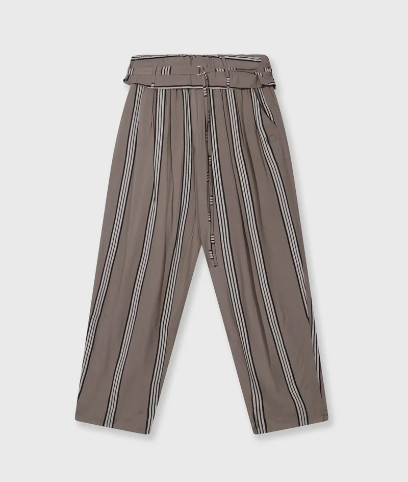 10 DAYS AMSTERDAM Comfort Pants Stripes Moonrock