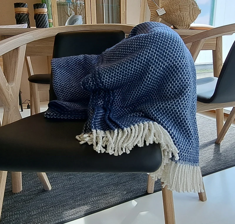 Wolldecke von Schöner Wohnen in kleinkariert