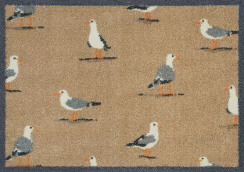 Fußmatte 60x85 Shore Birds Neutral
