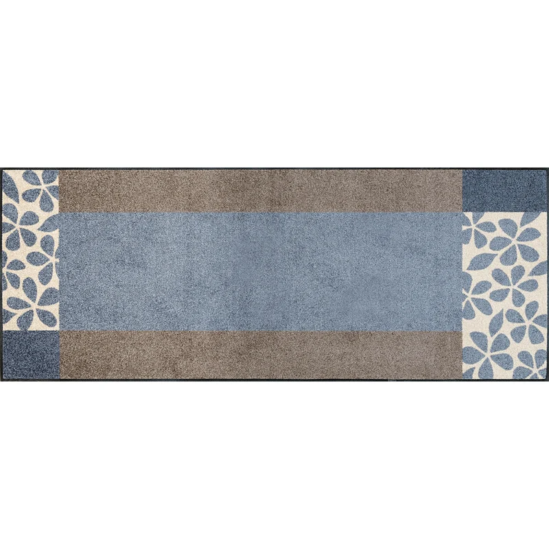 Teppichläufer 75x190 Florita grey grau
