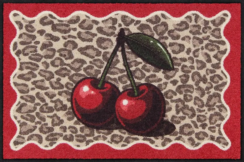 Fußmatte 50x75 Cherry Leo Stamp