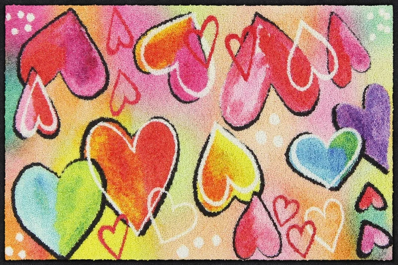Fußmatte 50x75 Heart Motion