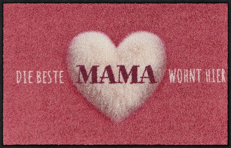 Fußmatte 45x70 Beste Mama rose