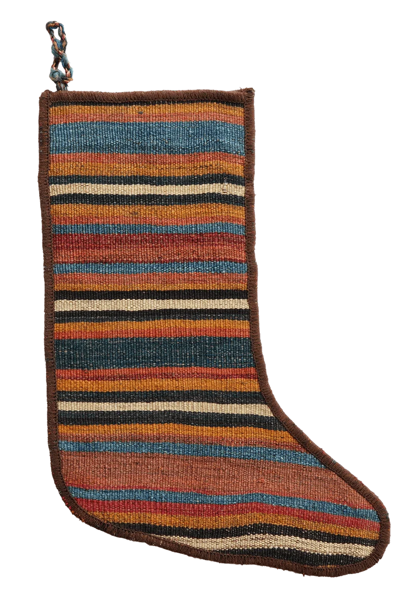 Weihnachtsstrumpf · Handgefertigt – Bunt, 41x56 cm