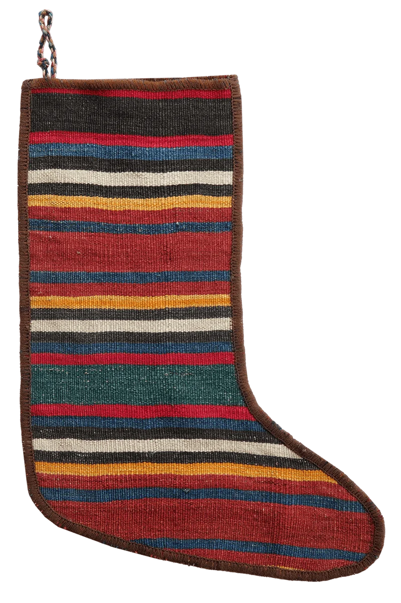 Weihnachtsstrumpf · Handgefertigt – Bunt, 41x56 cm