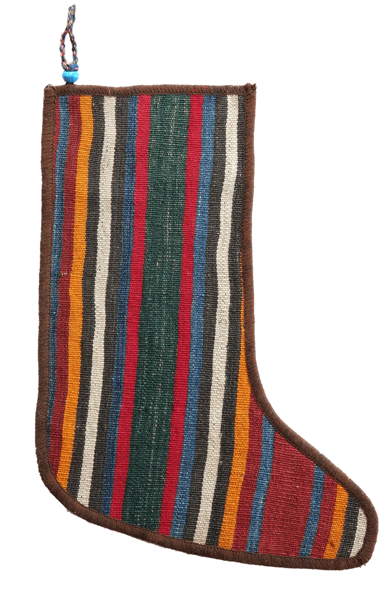 Weihnachtsstrumpf · Handgefertigt – Bunt, 41x56 cm