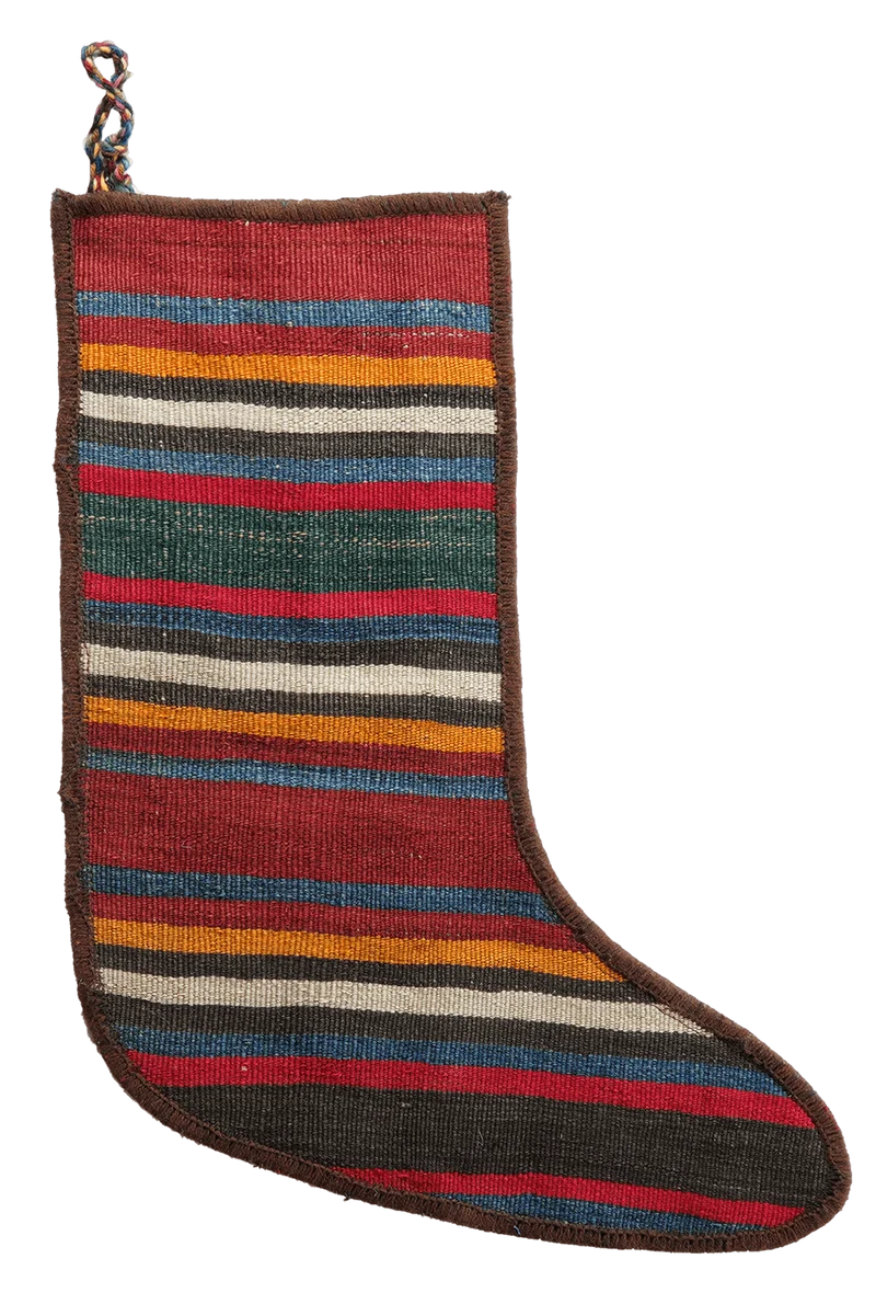 Weihnachtsstrumpf · Handgefertigt – Bunt, 41x56 cm