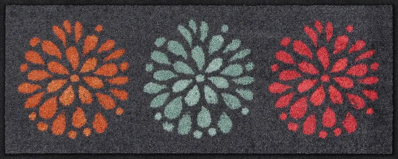 Fußabtreter klein 30x75 Fireworks colourful
