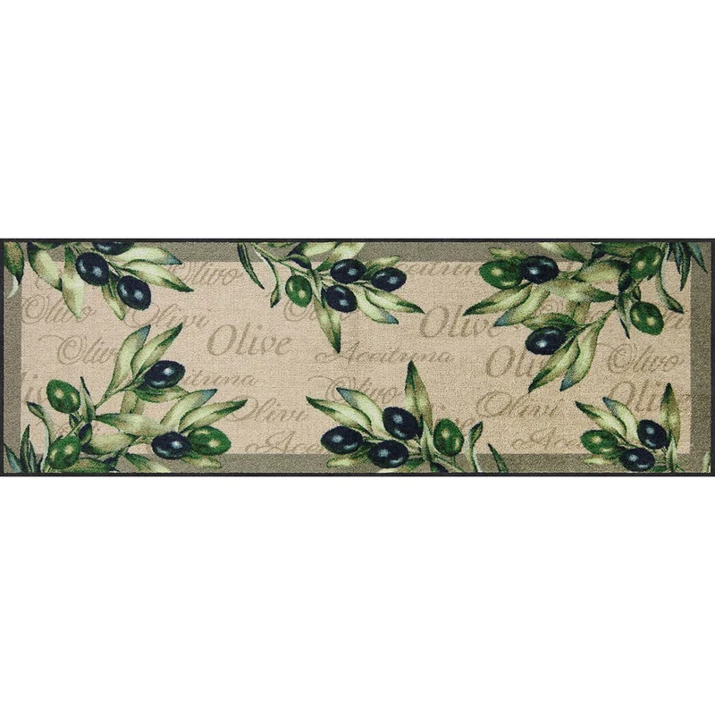 Teppichläufer 60x180 Olivo Sauberlaufmatte beige