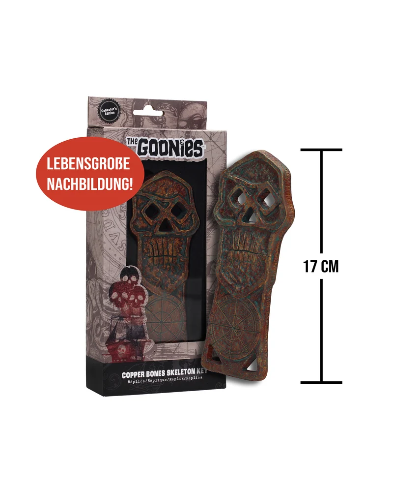 The Goonies Copper Bones Skeleton Key Schlüssel