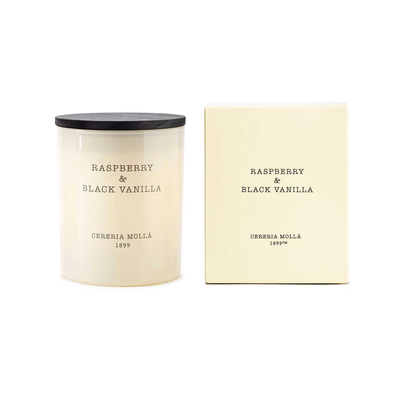 RASPBERRY & BLACK VANILLA – Duftkerze 230 g