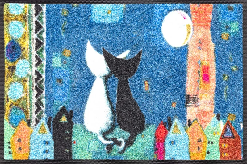 Fußmatte 40x60 Romance dunkelblau