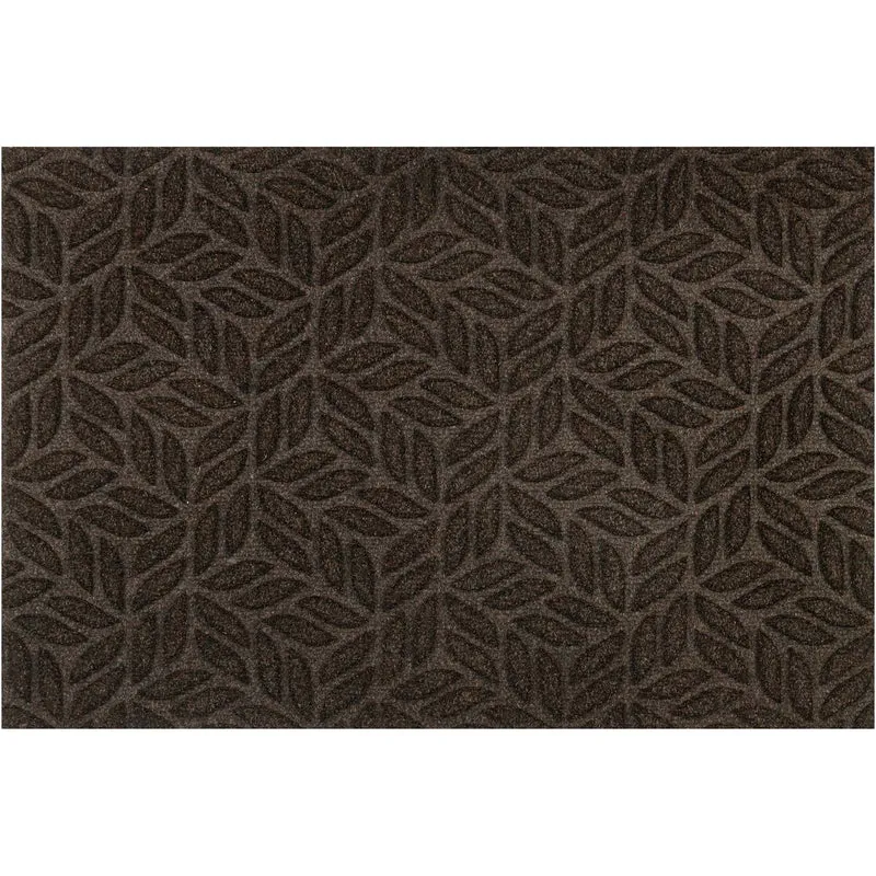 Fußmatte 60x90 Dune Leaves Dark Braun