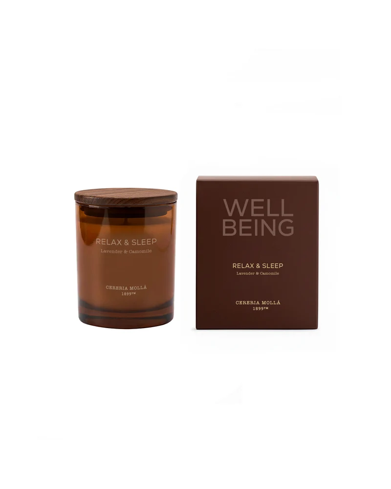 Relax & Sleep Duftkerze 230 g – Lavender & Camomile