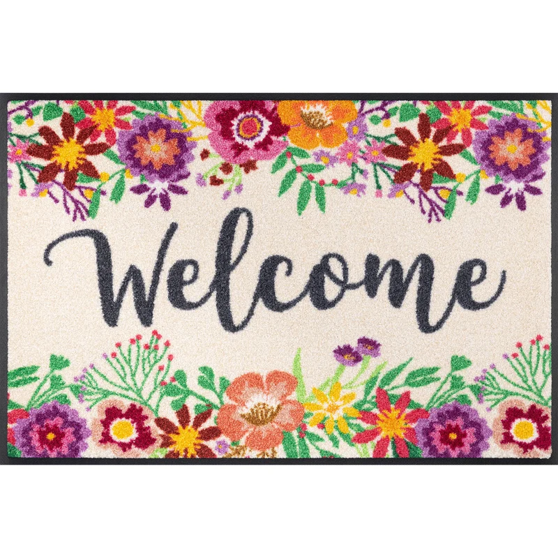 Fußmatte 50x75 Welcome Blooming