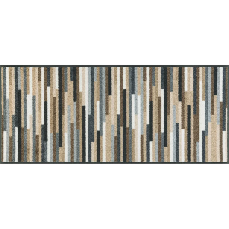 Läufer 60x140 Mikado Stripes nature beige