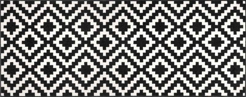 Teppichläufer 75x190 Kalmar schwarz