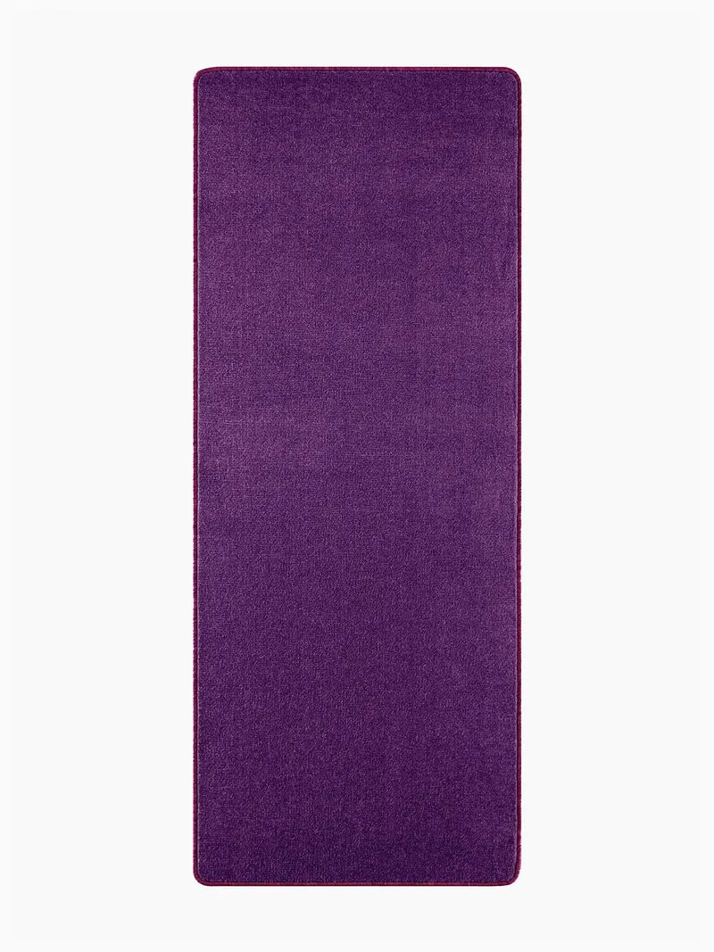 Einfarbiger Teppich Nasty Lila Läufer