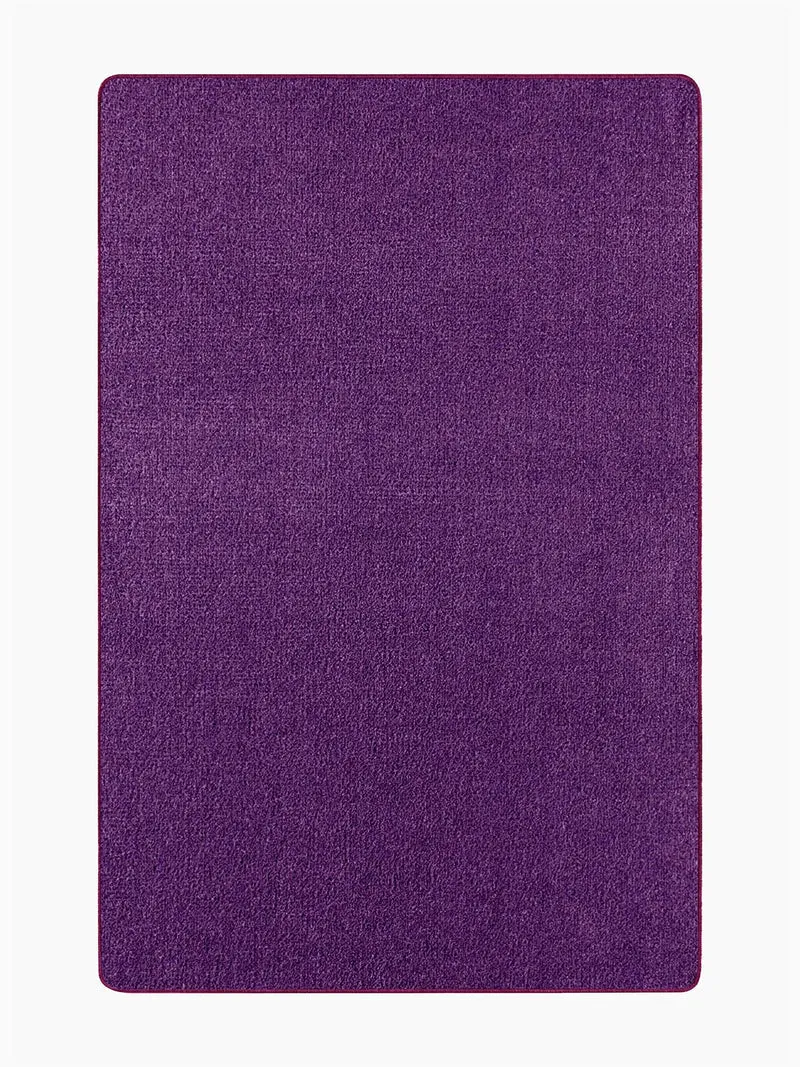 Einfarbiger Teppich Nasty Lila