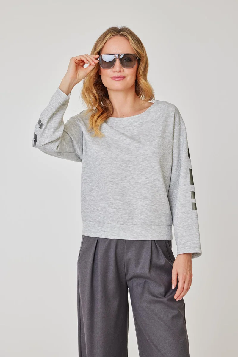 YES Sweatshirt grau