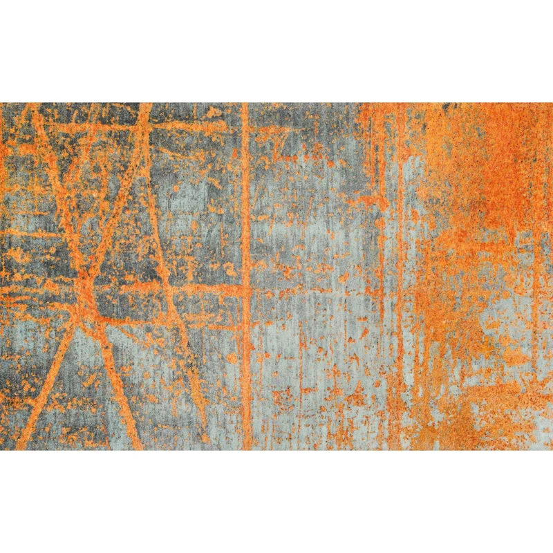 Wohnteppich 110x175 Rustic orange