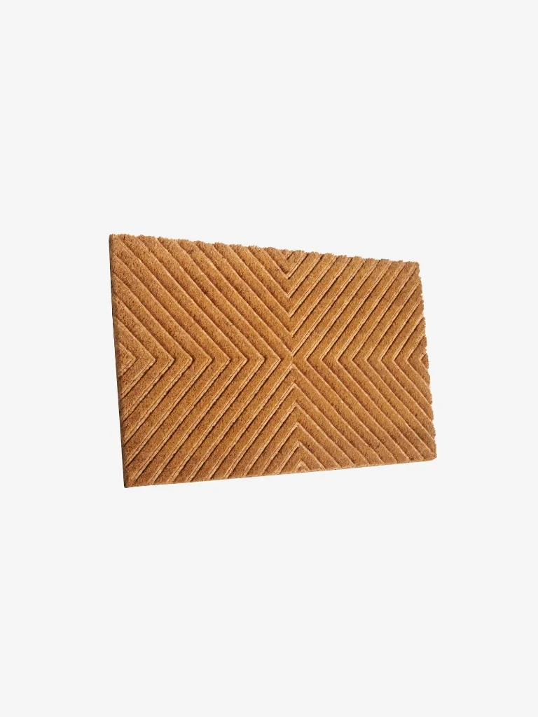 Fußmatte Außen Innen Geometrisch Beige