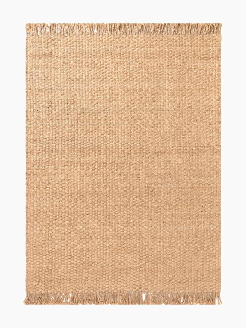 Jute Teppich Fjord Beige