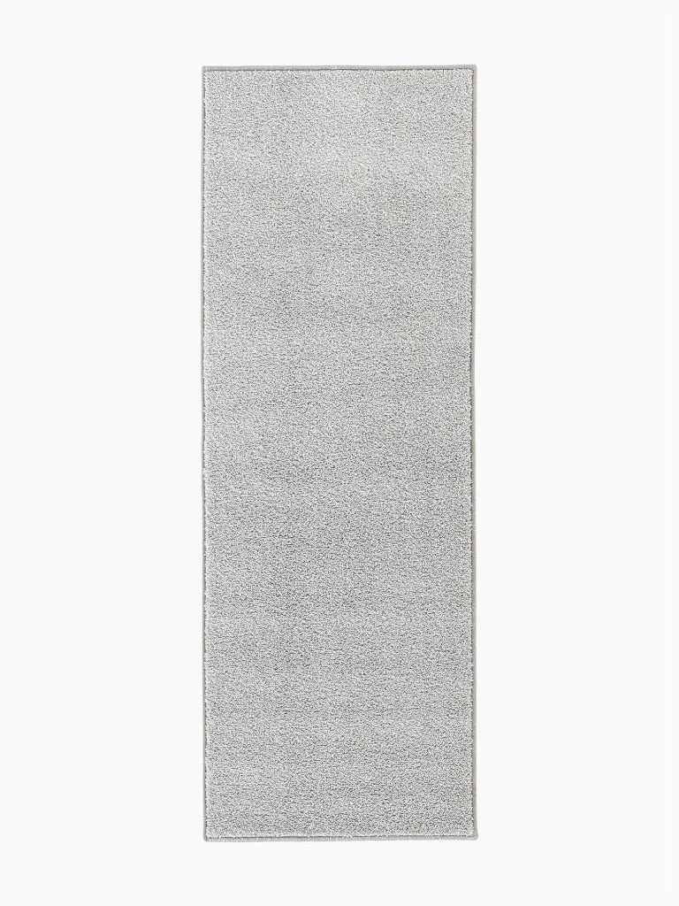Velours Teppich Pure Silber Läufer
