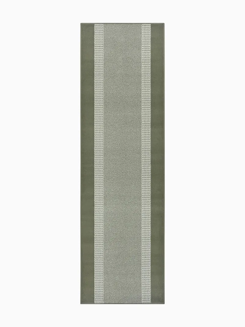 Teppichläufer Designer Grün Läufer
