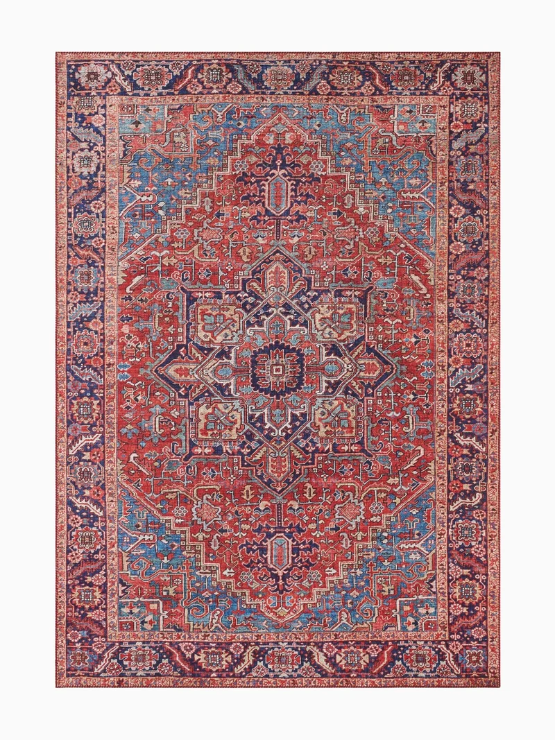Vintage Teppich Amata Rot