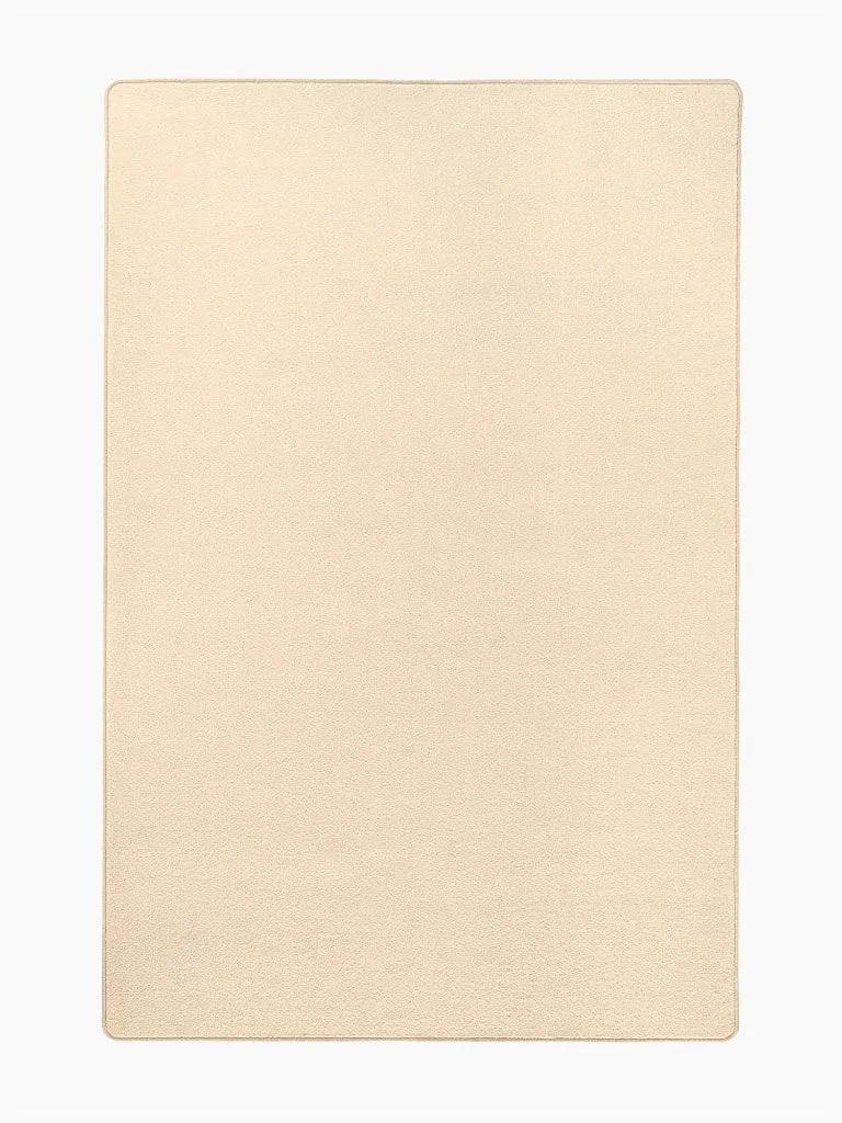Einfarbiger Teppich Fancy Beige