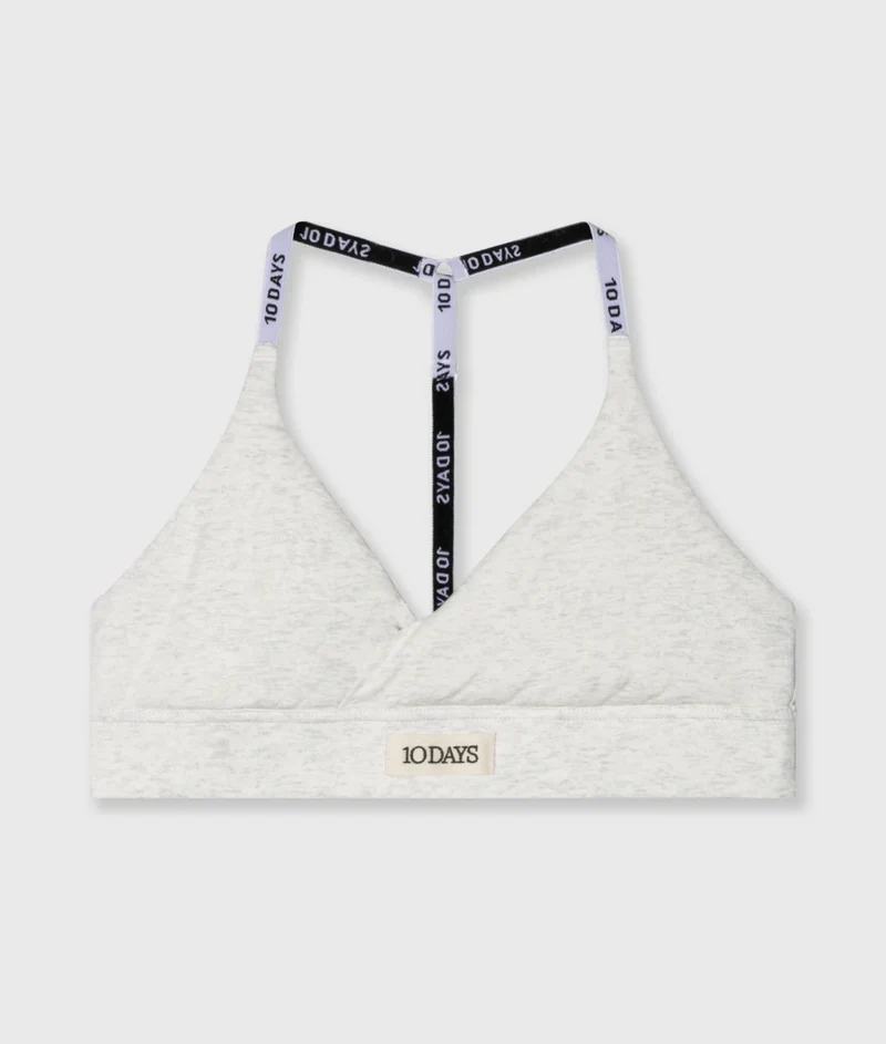 10 DAYS AMSTERDAM The Bar Bra White Melee