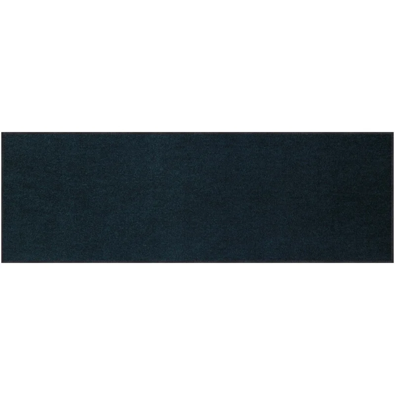 Teppichläufer 60x180 Uni Blaupetrol