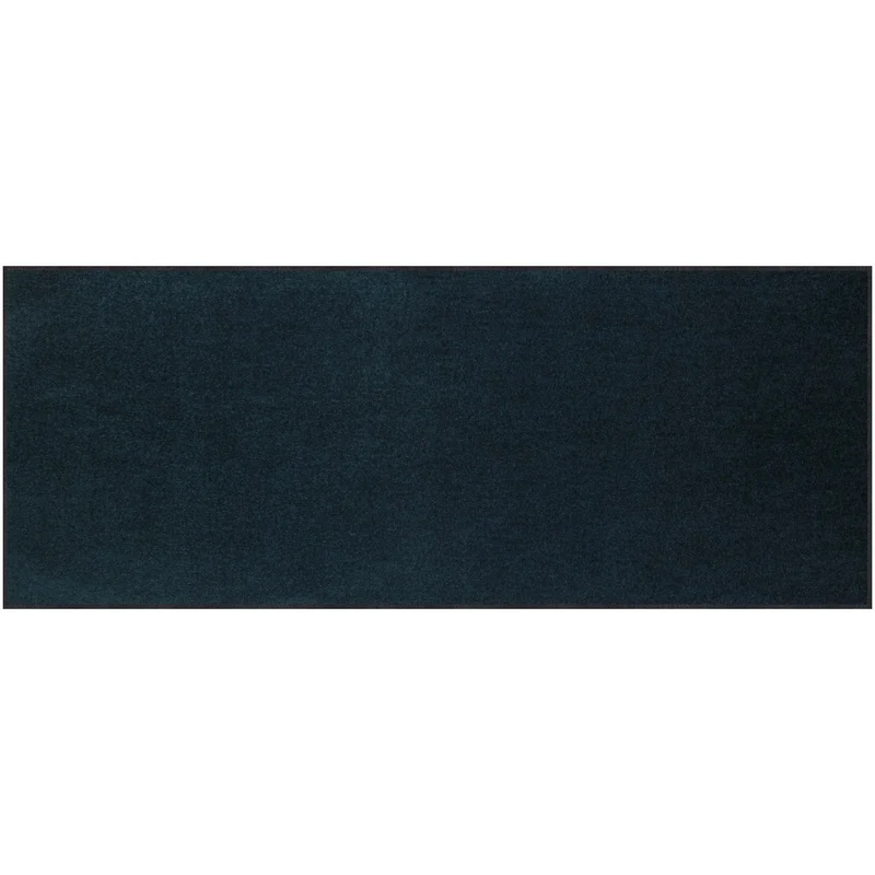Teppichläufer 75x190 Uni Blaupetrol