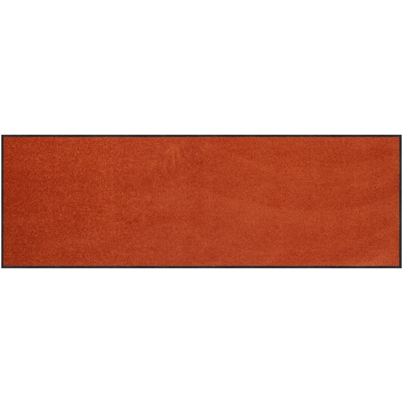 Teppichläufer 60x180 Uni Cayenne
