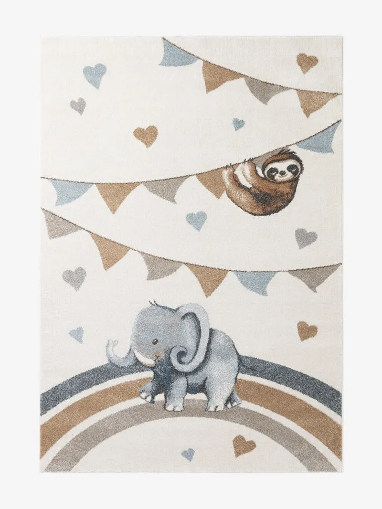 Villeroy & Boch Kinderteppich Elefant Boho Kids Beige Creme