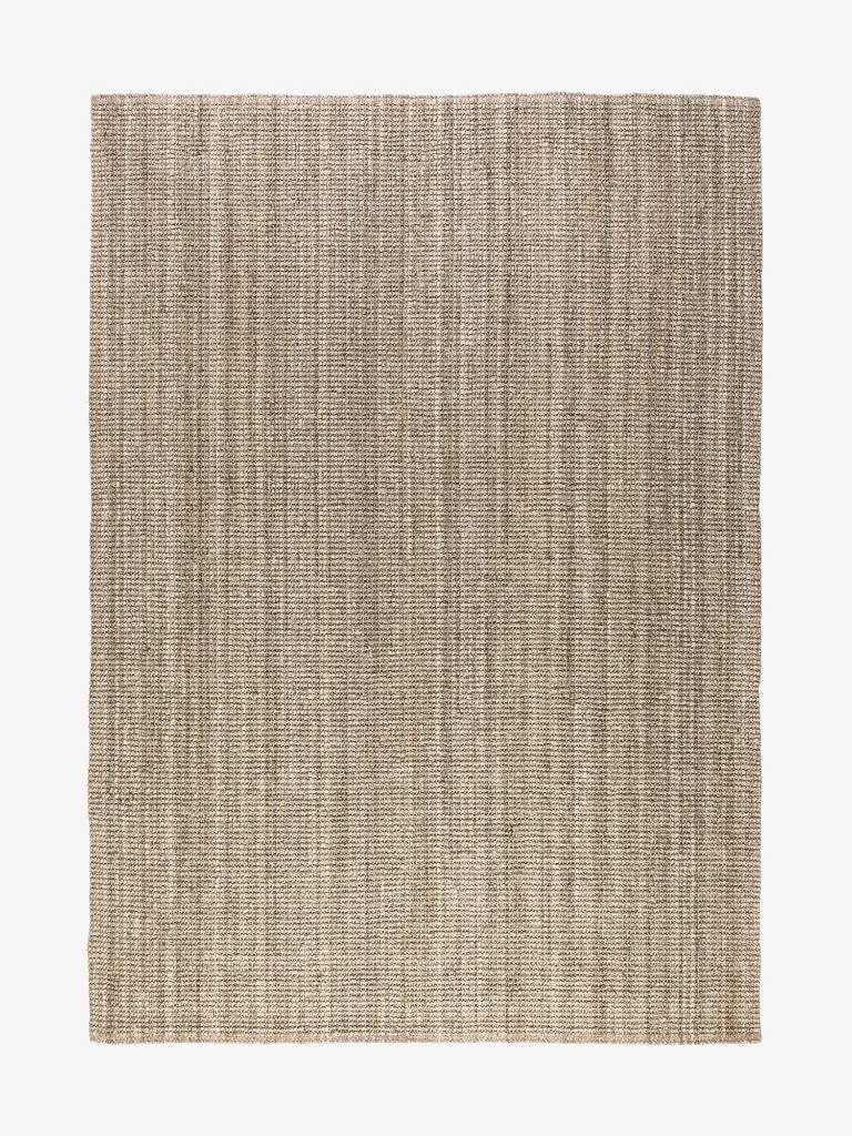 Juteteppich Jaipur Dunkelbeige