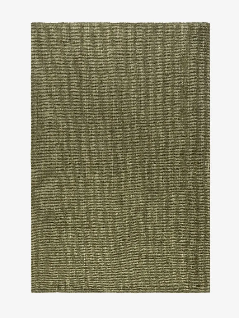 Juteteppich Jaipur Grün